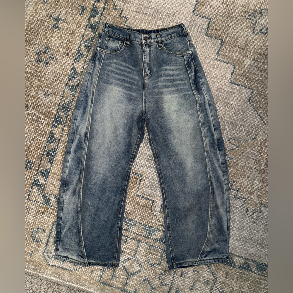 Aelfric Eden Baggy Patchwork Jeans